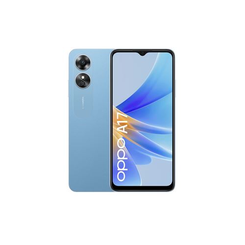 Tim Oppo A17 16,7 Cm (6.56") Double Sim Android 12 4G 4 Go 64Go 5000 Mah Bleu