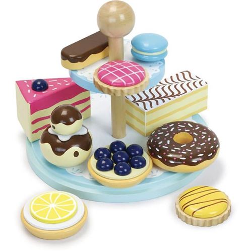 Service a gateaux La ronde des desserts en bois Vilac
