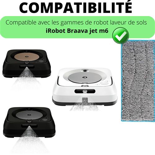 85€94 sur iRobot Braava jet m6 - Nettoyant sol - robot - Aspirateur robot -  Achat & prix