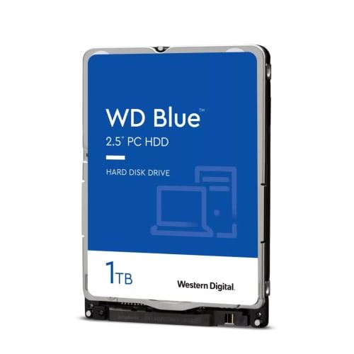 Western Digital Blue 1000Go Série Ata III Disque Dur - Disques Durs (2.5", 1000 Go, 5400 Tr/Min, Série Ata III, 128 Mo, Disque Dur)