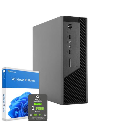 Sedatech Mini-PC Evolution • AMD Ryzen 7 4700G • Radeon Vega • 8 Go RAM • 500Go SSD M.2 • 1To HDD • DVD-RW • Windows 11