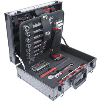 caisse a outils - malette aluminium 66 pieces - bgs do it yourself -  Coffret multi-outils - Achat & prix