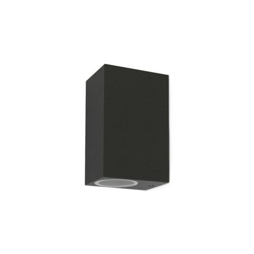 Applique Murale Led Gu10 X 2 Gris Anthracite