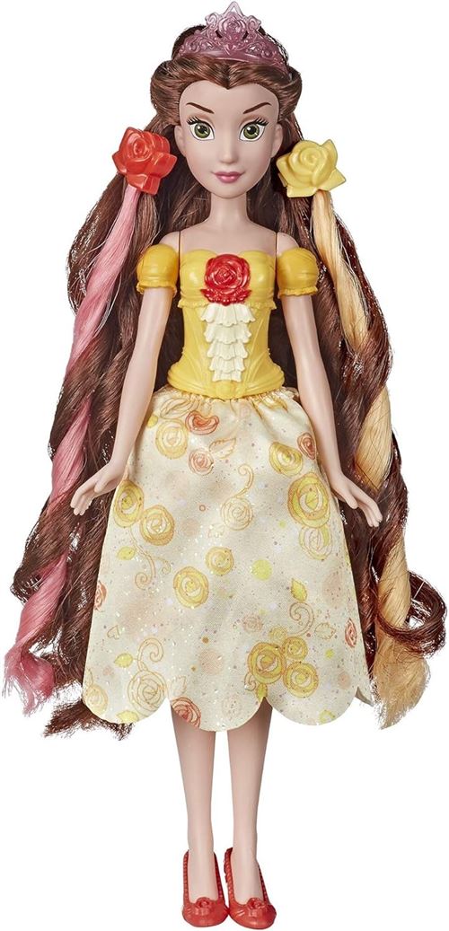 Poup&eacute;e Princesse La Belle Et La B&ecirc;te &agrave; Coiffer - Disney Multicolore