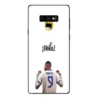 Coque Samsung Galaxy Note9 Kylian Mbappe Real Madrid 9 Hola - 1
