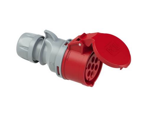Pce Rouge/Gris Femelle Cee 16 A 7 Pôles Pc Electric 217-6V 400 V - Image 3