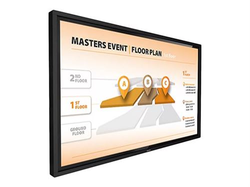 Philips 32BDL3651T - 32 diagonale klasse led-achtergrondverlichting lcd-scherm - interactieve digitale borden - met aanraakscherm (meerdere vingers) - 1080p 1920 x 1080