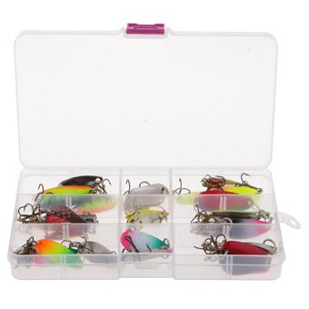 4€02 sur - Homyl - Cuillère Pêche Leurre Appât Dur Synthétique Accessoire  de Peche en Mer - Pêche - Achat & prix