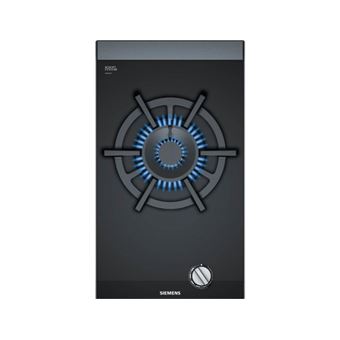 SIEMENS Domino gaz ER3A6AB70 Wok gaz, verre vitrocéramique, 6100 Watt