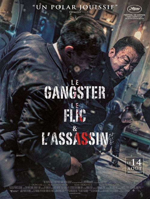 Le Gangster, le Flic et l'Assassin - 2019 - Lee Won-Tae, Ma Dong-seok - 116x158cm - Affiche de cinéma originale pliée