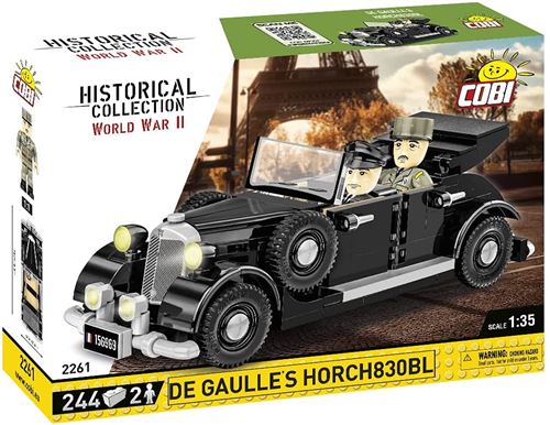 Cobi 2261 - Général De Gaulle Horch 830 BL (Jeu de Construction)
