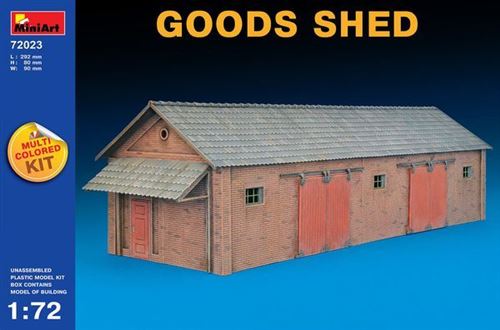 Goods Shed - 1:72e - Miniart