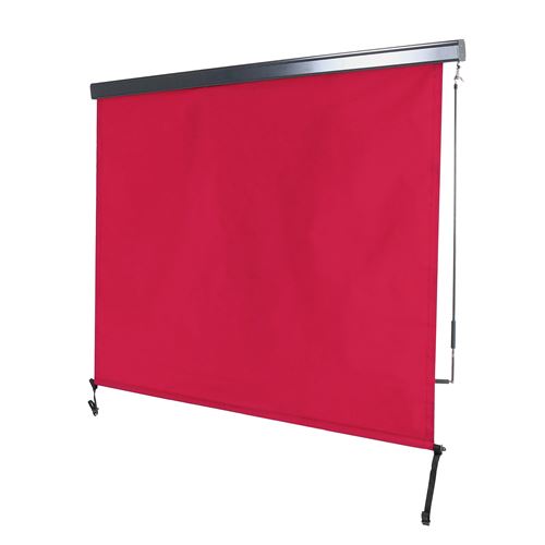 Store vertical MENDLER HWC-F42, store vertical, protection UV 50 250x180cm, bordeaux-rouge