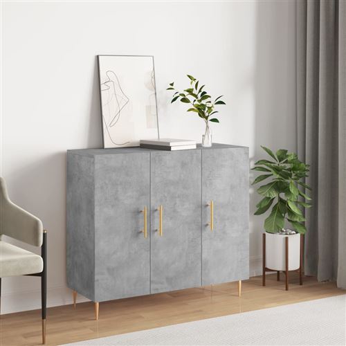Vidaxl Gris Buffet Béton - Image 3