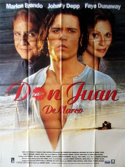 Affiche de Cinéma Originale - Don Juan De Marco - 1995 - Johnny Depp - 120x160cm