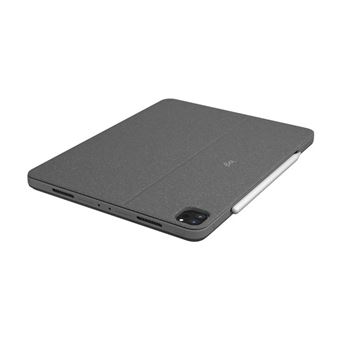 Logitech Combo Touch - Clavier et étui - avec trackpad - rétroéclairé - Apple Smart connector - QWERTZ - Suisse - graphite - pour Apple 13-inch iPad Pro (M4)