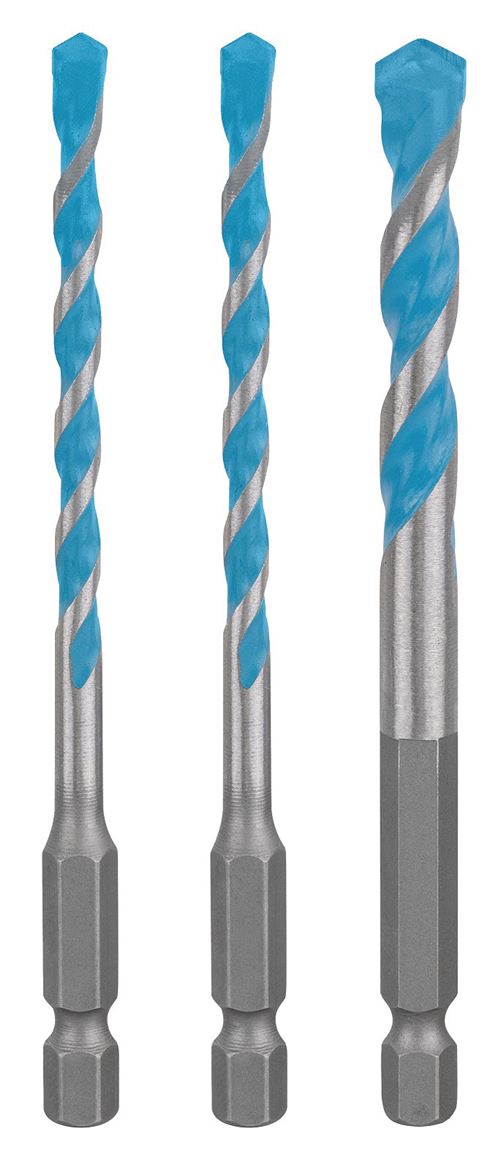 Non Communiqué Noir Coffret De 3 Forets Multiconstruction Hex-9 Expert 5 / 6 / 8Mm - Bosch Expert - 2608900584
