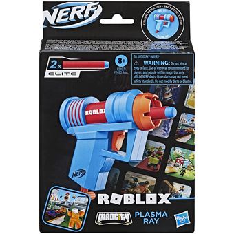 Nerf Roblox - F2497 - Mad City: Plasma Ray - Ensemble Pistolet + fléchette en Mousse élite - 1