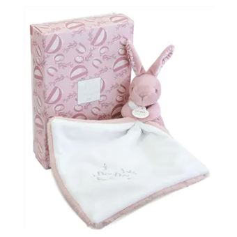 Lapin doudou - Lapin et doudou rose - 1