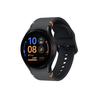 Samsung Galaxy Watch FE 3,05 cm (1.2&quot;) AMOLED 40 mm Numérique 396 x 396 pixels Écran tactile Noir Wifi GPS (satellite) - 1