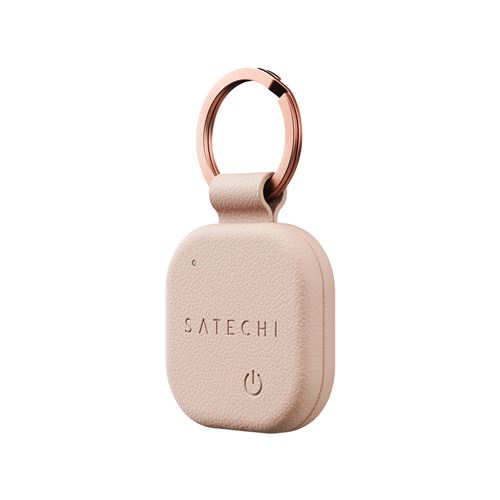 Meilleurs prix pour Traceur Bluetooth 5.4 Format Porte-clé avec Batterie 180mAh et Haut-parleur 90dB Satechi Rose
