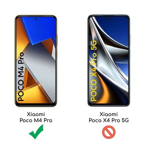 Verre Trempé pour Xiaomi Poco M4 PRO 4G [Pack 2] Film Vitre Protection Ecran  Phonillico® - Protection d'écran pour smartphone - Achat & prix