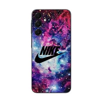 Coque Samsung Galaxy A16 nike logo noir stylé Rose Vif Violet Bleu Maniacase - 1