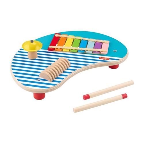 Fisher Price Table Musicale En Bois Enfant - Multicolore - Image 2