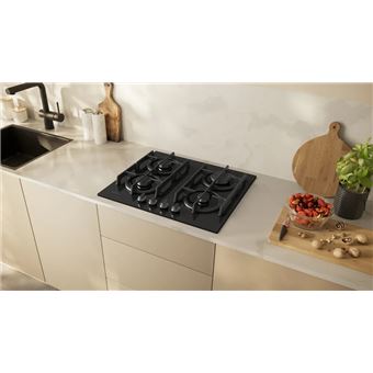 NEFF T26PIP4S0 N 70 Table gaz 60 cm Verre trempé, Noir