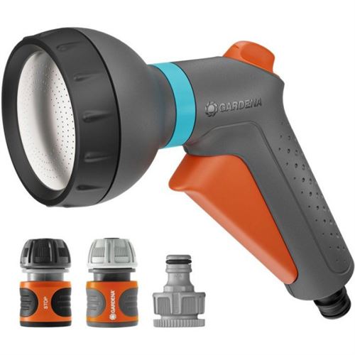 GARDENA 18367-20 Classic Bewässerungsbrause Starter Set Gartenbrause