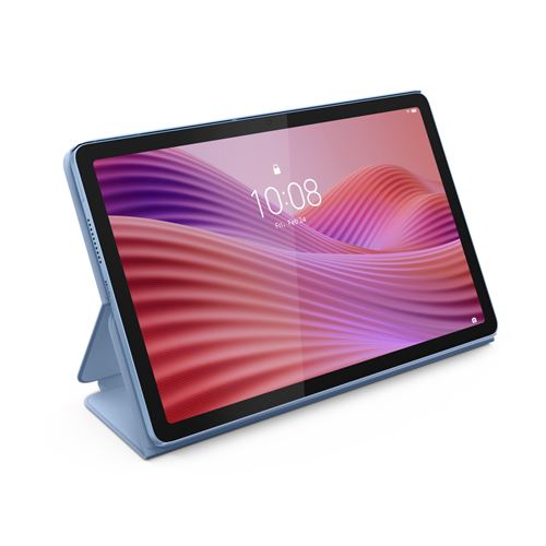 Non Communiqué Bleu Lenovo - Étui À Rabat Pour Tablette - Polyuréthane - Pour Tab