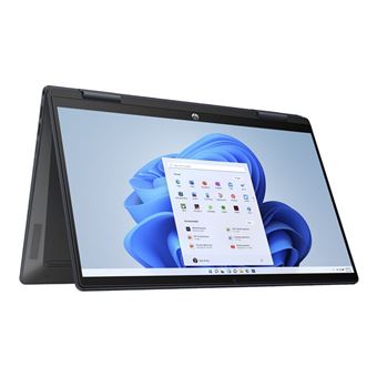 HP Pavilion x360 Laptop 14-ek1510nz - Conception inclinable - Intel Core i5 1335U / 1.3 GHz - Win 11 Home - Carte graphique Intel Iris Xe - 16 Go RAM - 512 Go SSD NVMe, TLC - 14" IPS écran tactile 1920 x 1080 (Full HD) - Wi-Fi 6, Bluetooth - bleu (space