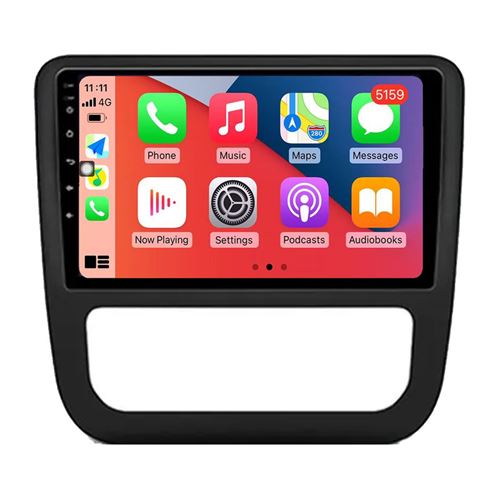 Autoradio RoverOne GPS Bluetooth CarPlay Android Auto 2Go RAM 32Go ROM pour Volkswagen Scirocco 3 Mk3 2008 - 2014 A