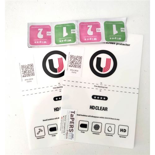 Protection écran Hydrogel Taperso Pour Xiaomi 13 - Lot De 2 Films Transparents Neufs