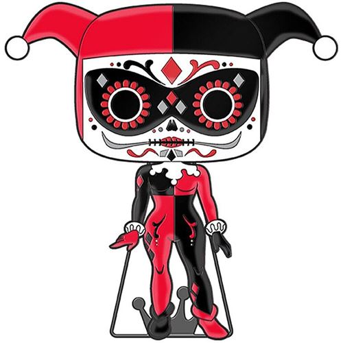 Funko/Fig Multicolore Funko Pin: Dc Comics: Day Of The Dead-Harley Quinn