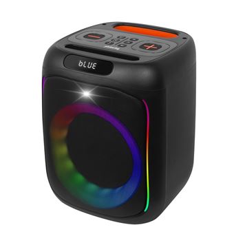 Enceinte Bluetooth Lumineuse KUB 160 Pickering Noir - 1