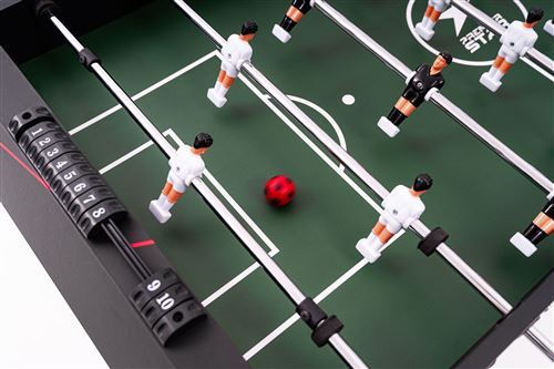 Hop-Sport Baby-foot Sector Pliant – Table De Football Intérieur Robuste Avec 3 Ballons – Idéal Pour Enfants Et Adultes, Jeu Dynamique Et Stable