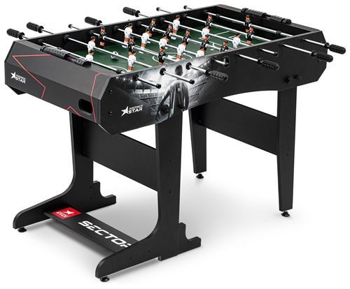 Hop-Sport Baby-foot Evolution, Table de baby-foot avec pieds ajustables