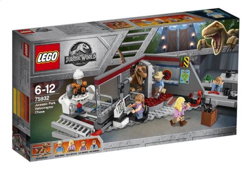LEGO® Jurassic World 75932 La poursuite du Vélociraptor Jurassic Park