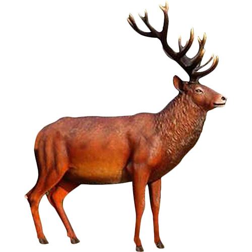 Texartes - Cerf adulte patriarche en résine 116 cm