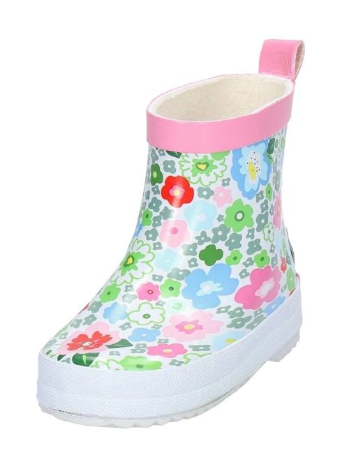 Playshoes bottes de pluie courtes fleurs