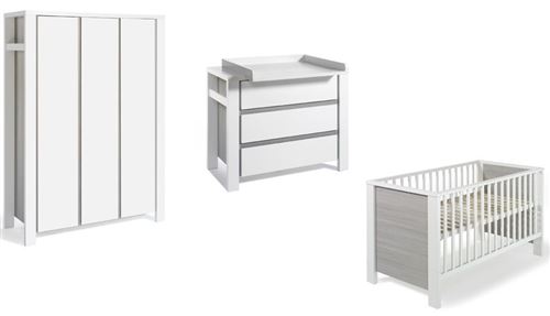 Chambre Milano Pine 3 pièces
