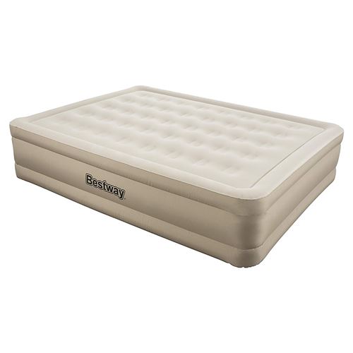 Bestway Lit gonflable double Essence Fortech et pompe intégrée 69011