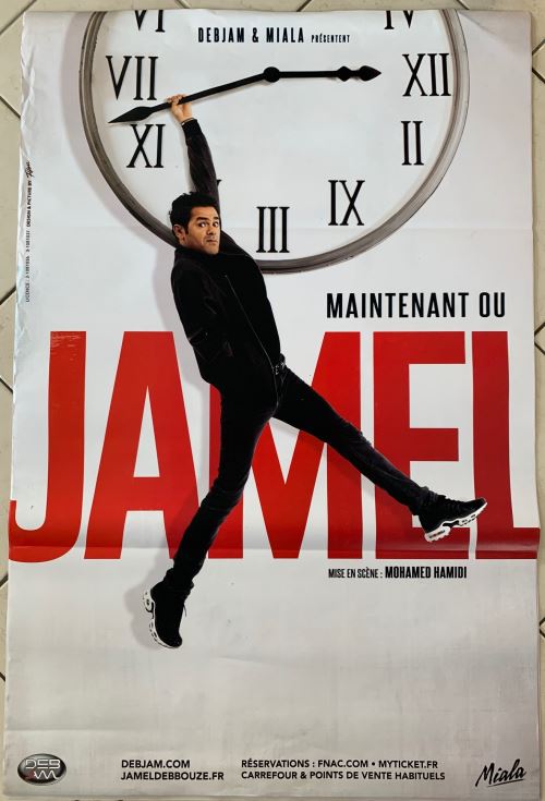 JAMEL - Maintenant ou JAMEL / Tour 2019 - AFFICHE