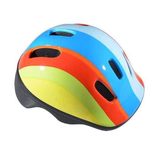 Casque enfant baby polisport xxs baby rainbow avec reglage occipital 44/48