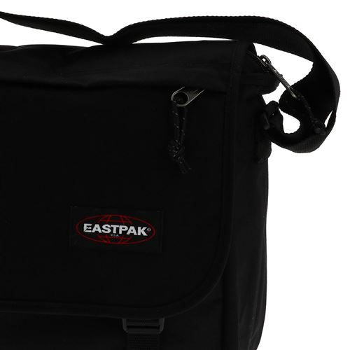 EASTPAK Sac Bandoulière Delegate+ 20L - Nightsky Navy (Bleu), Compartiment Ordinateur 17 Pouces - 7