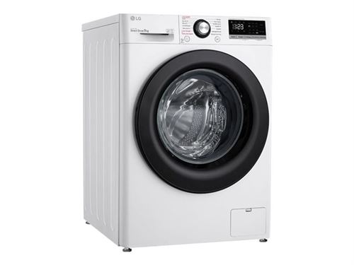 LG F94N25Whs - Machine À Laver - Largeur : 60 Cm - Profondeur : 56.5 Cm - Hauteur : 85 Cm - Chargement Frontal - 59 Litres - 9 Kg - 1350 Tours/Min - Blanc