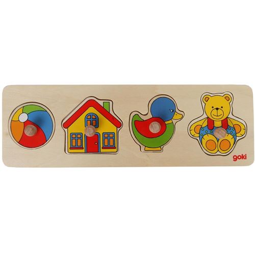Puzzle En Bois Bébé Ballon