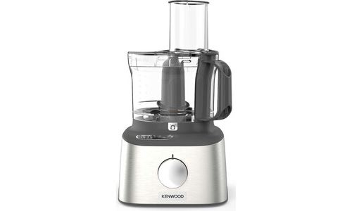 Kenwood Multipro Compact Fdm313Ss - Robot Multi-Fonctions - 800 Watt - Métal Brossé/Gris
