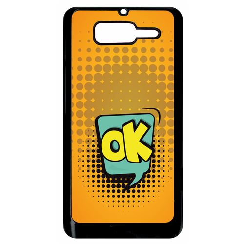 Coque Motorola Razr D3 Ok Fond Orange